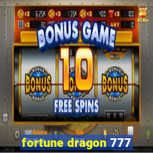 fortune dragon 777